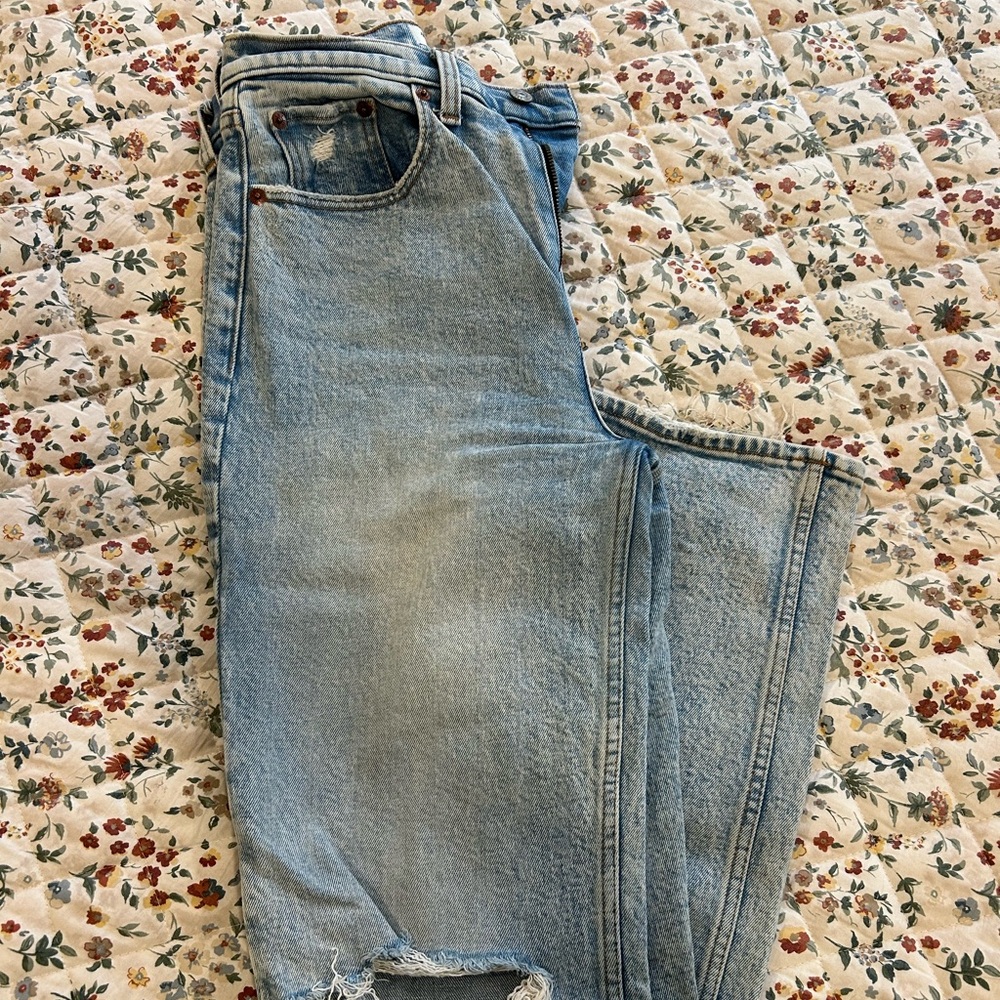 90s Straight Ultra High Rise Jeans